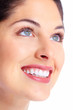 Beautiful woman face.