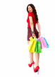 Shopping woman.