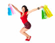 Shopping woman.