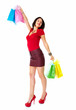 Shopping woman.