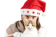 Ragazza con gatto