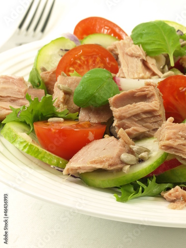 Photo: Tuna salad, close-up Tuna salad, close-up