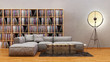 Rustikales Apartment im Vintage Loft Stil mit Vinyl Regalen