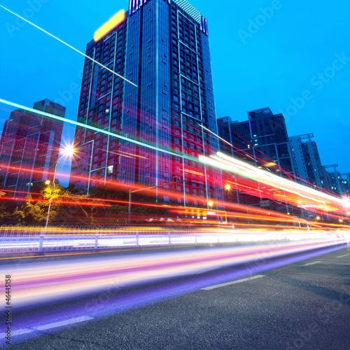 Photo: Light trails Light trails