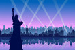 New York City. vector file