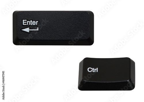 Photo: enter and ctrl button enter and ctrl button