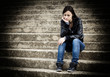 Depressed Teenage Girl