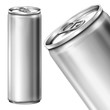 Can on white background