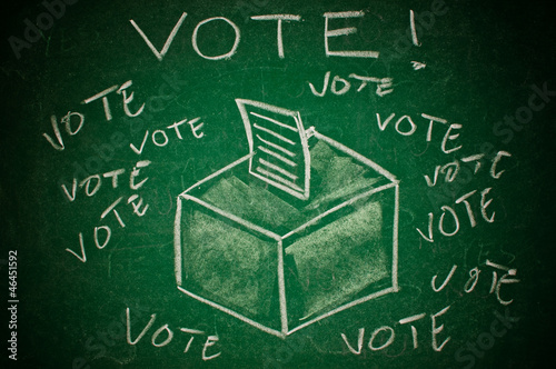 Photo: Vote concept Vote concept