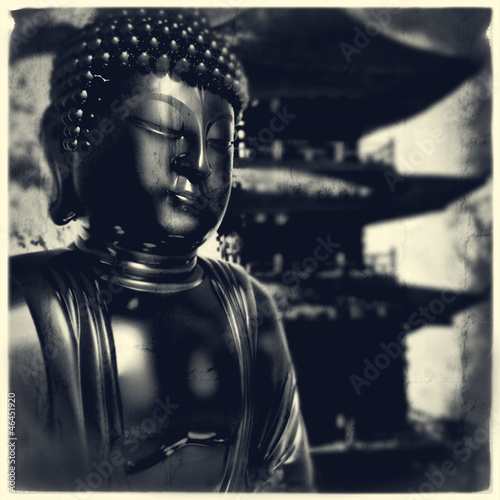 Illustration: Gold Buddha Gold Buddha