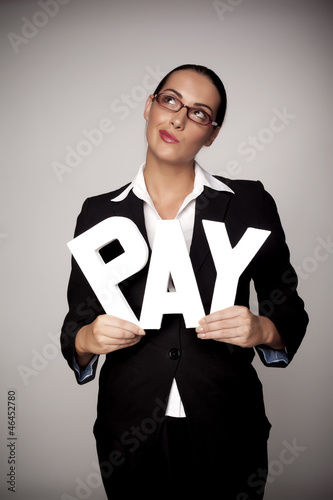 Photo: Income for woman. Income for woman.