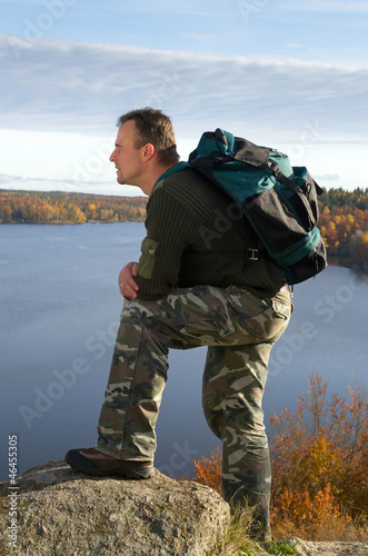 Photo: Man in travel Man in travel