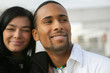 Young African American couple