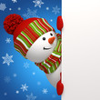 snowman banner