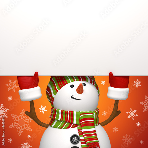 Photo: snowman message banner snowman message banner