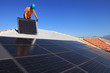 installing alternative energy photovoltaic solar panels