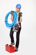 Female plumber