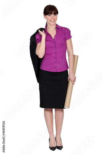 Photo: female architect female architect