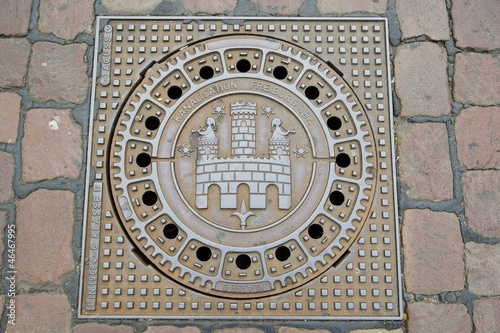 Photo: Gußeisener Kanaldeckel Gußeisener Kanaldeckel