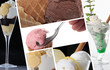 Foto: Ice cream themed collage Ice cream themed collage