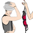 One intriguing striptease