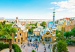 Park Guell in Barcelona, Spain.