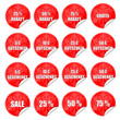 Vector: Christmas Button Set Christmas Button Set