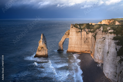 Photo: Etretat Falaises Etretat Falaises