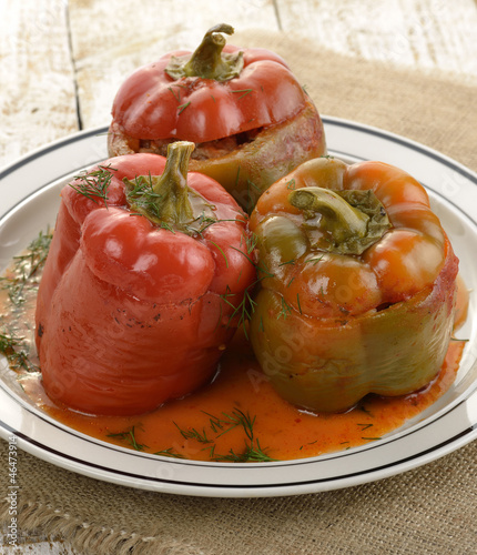Photo: Stuffed Sweet Peppers Stuffed Sweet Peppers