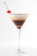 fresh cocktail on a white background