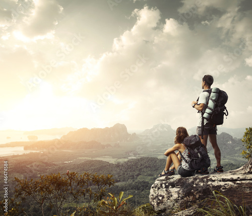 Photo: Hikers Hikers