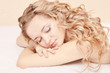 sleeping woman