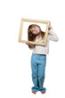 Photo: Girl in a Picture Frame Girl in a Picture Frame