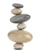 3d Balancing Stones Arrangement