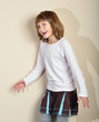 playful naughty child