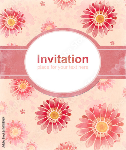 Illustration: Elegant artistic background Elegant artistic background