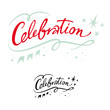 Vector: Celebration holiday event party birthday banner stars Celebration holiday event party birthday banner stars