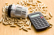 Photo: wood pellets as ecological and economical heating wood pellets as ecological and economical heating