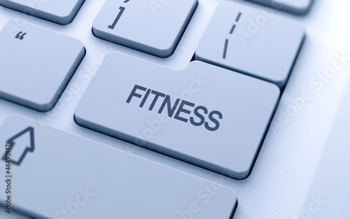Illustration: Fitness text Fitness text