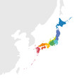 日本の地図
