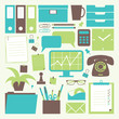 Vector: Office Items Collection Office Items Collection