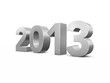 New year 2013 3d render