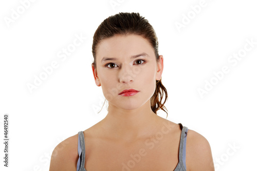Photo: Young beautiful woman with depression Young beautiful woman with depression
