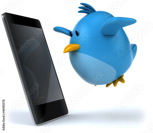 Illustration: Blue bird Blue bird