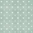 seamless hearts polka dot pattern