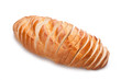 Sliced bread isolated on white