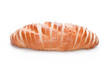sliced bread isolated on white