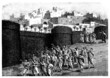 Falling the walls of Jericho - Biblical scene