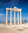 Temple of Apollo ruins in Side Turkey. Temple of Apollo ruins in Side Turkey.