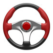 Volant de sport sur fond blanc 2